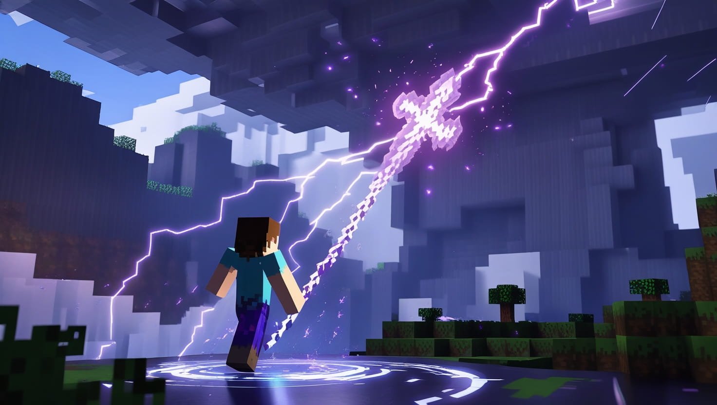 StormCall Wand Addon (1.21) – MCPE/Bedrock Mod